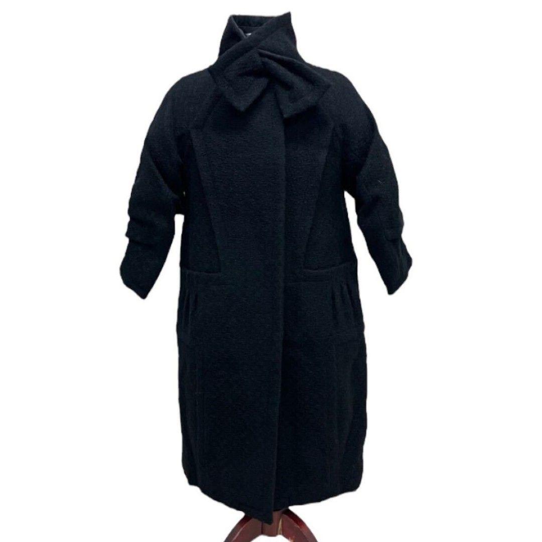 High-end Louis Vuitton 05AW Wool Long Coat with Silk Lining
