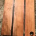Hand made cherry/walnut cutting board