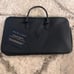 RALPH LAUREN Polo Dark Navy Blue Duffle Faux Leather Weekend Shoulder Bag NEW