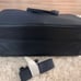 RALPH LAUREN Polo Dark Navy Blue Duffle Faux Leather Weekend Shoulder Bag NEW
