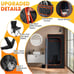 Portable Sauna for Home,Full Body Sauna Box,Personal Sauna Steam Sauna
