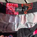 Mens swim trunks medium shorts running board