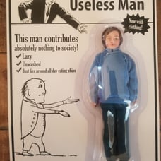 Useless Man Obvious Plant Toy Gag Gift