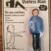 Useless Man Obvious Plant Toy Gag Gift