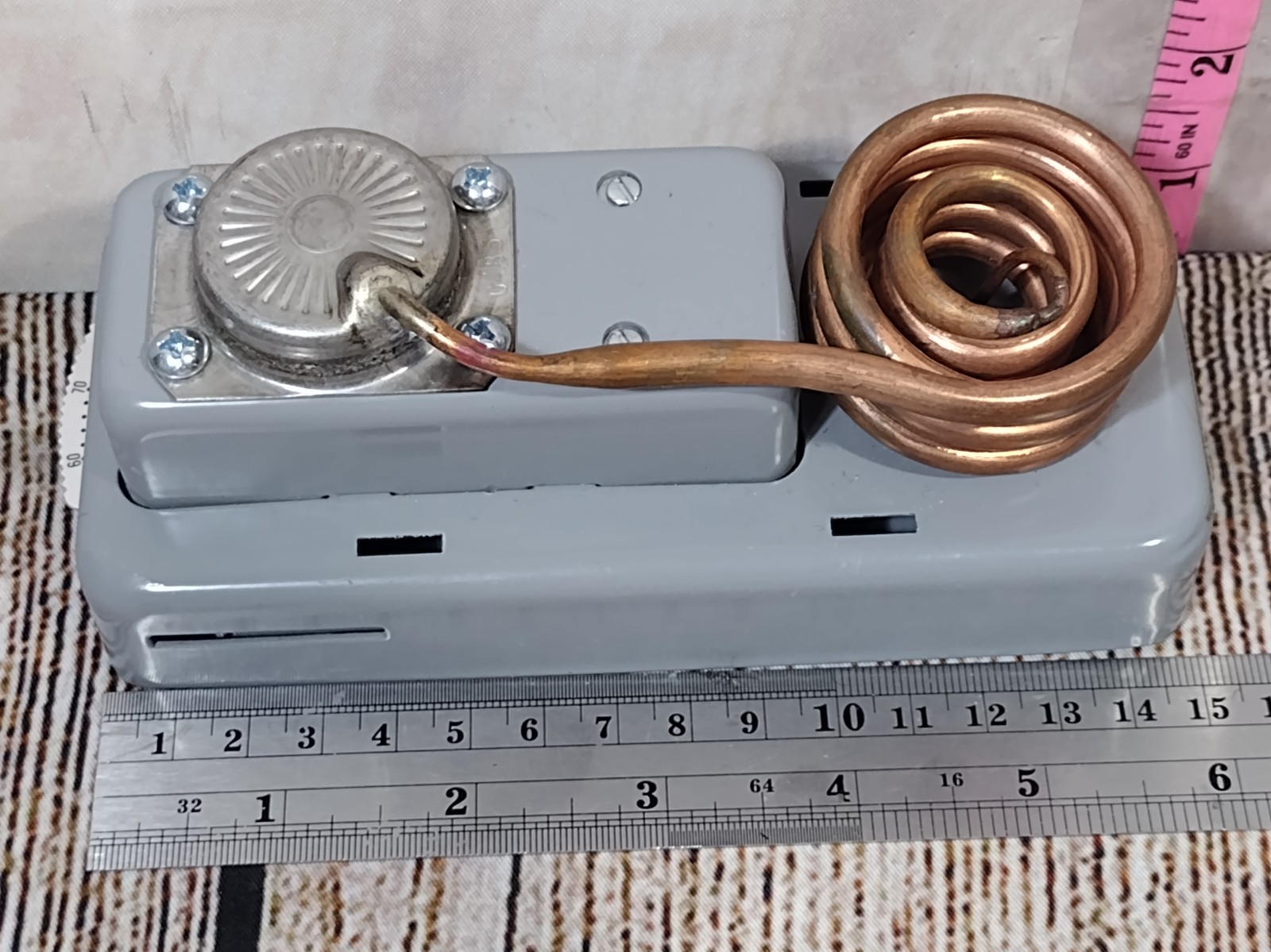 ANALOG MECHANICAL ROOM THERMOSTAT FITS TYPE 152-9 / 1529