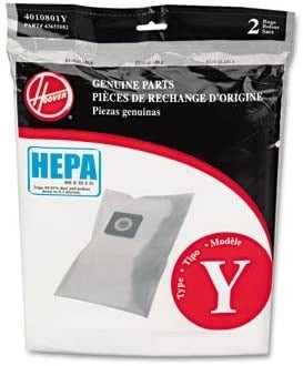 Hoover HEPA Y Vacuum Filter Bag 8Pk