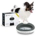 Torus Pet Mini Filtered Water Bowl (Charcoal) - 1 Liter - Home and Travel Bow...