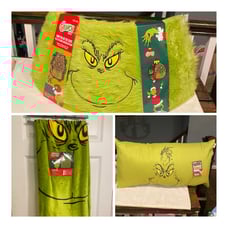 The Grinch Bundle (Blanket, Body Pillow, Tree Collar