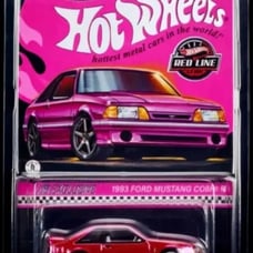 2024 Hot Wheels 24th Nationals RLC PINK 1993 Ford Mustang Cobra R. IN HAND