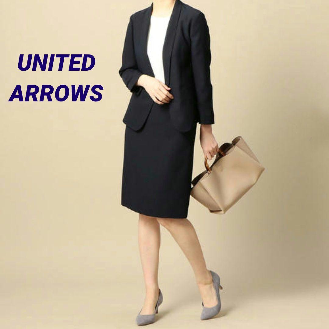 ## Exquisite Condition✨ BY UNITED ARROWS Georgette 3/4 Sleeve Jacket & Matching Set