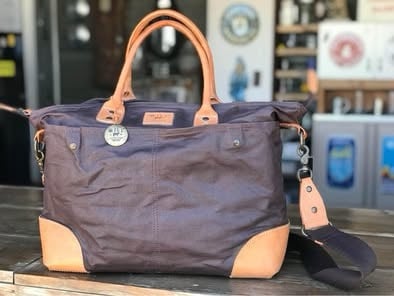 Will Leather Goods Weekender Duffle Travel Carry-On Bag Canvas & Leather