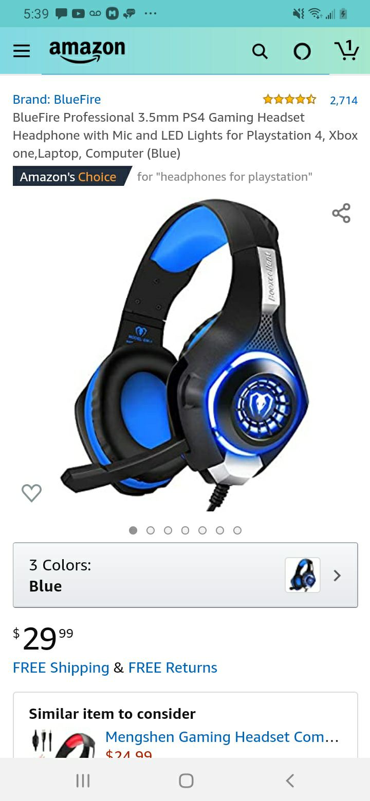 gaming headset