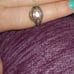 Pink Quartz Women's Ring Sterling Silver