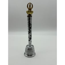 Vintage Japanese Temple Buddhist Prayer Vajra Dorje Handbell Made In Japan