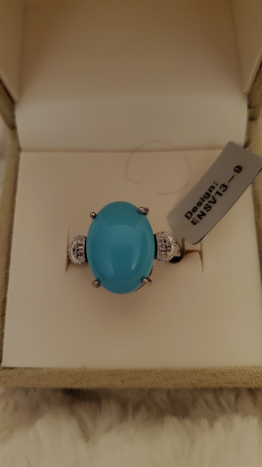 SLEEPING BEAUTY TURQUOISE SOLITAIRE