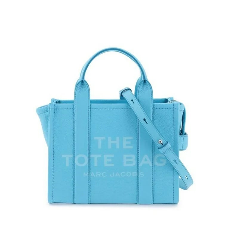 MARC JACOBS The Leather Small Tote – Pool