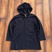 Lauren Ralph Lauren Silk Hoodie Sweatshirt Women’s Large Full Zip Black