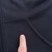 Lauren Ralph Lauren Silk Hoodie Sweatshirt Women’s Large Full Zip Black