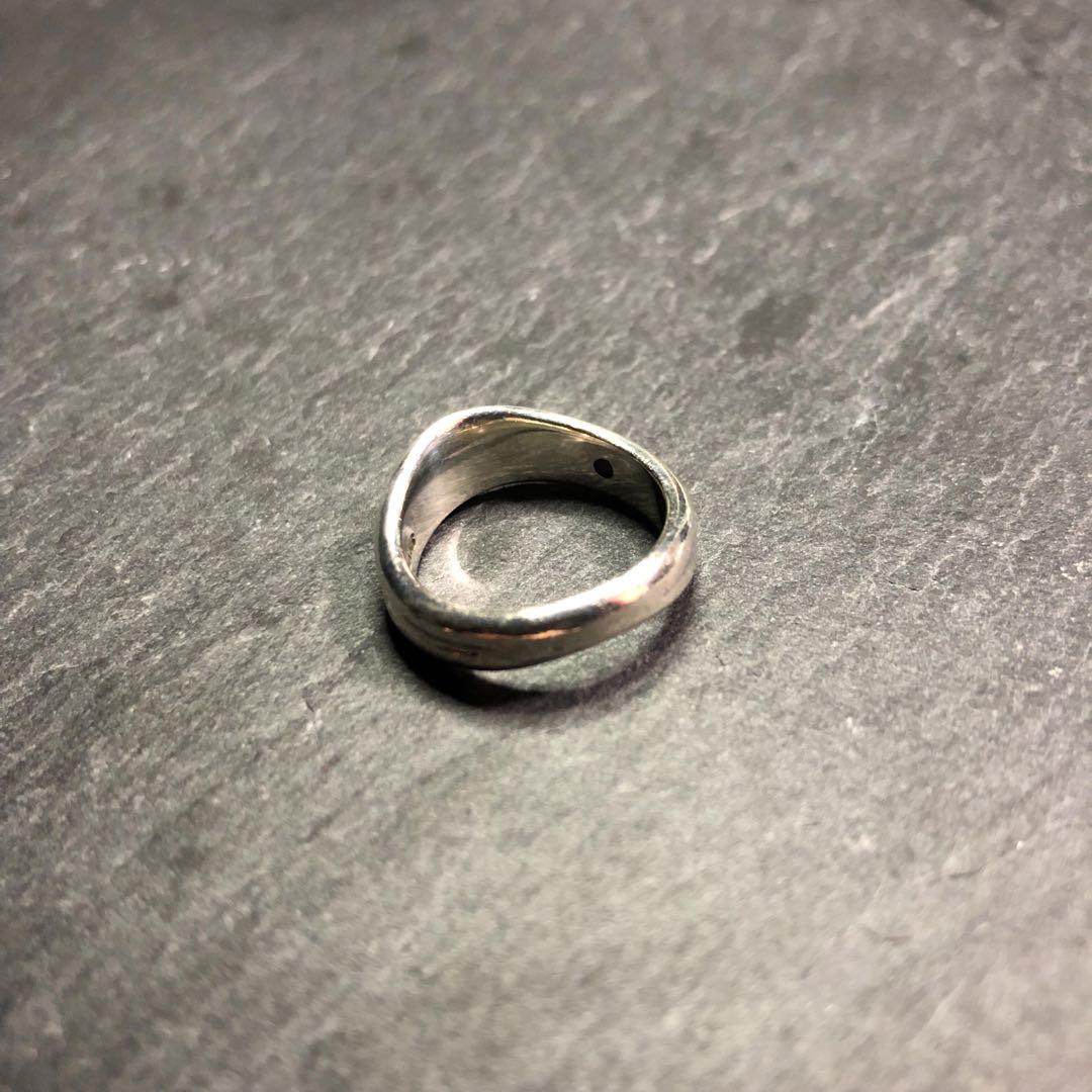 【お気にいる】 Vintage Gold × Silver Wave Ring 925 K10 Rings アクセサリー