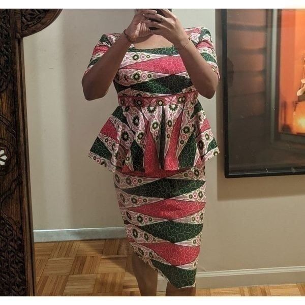 Ankara Print Dress