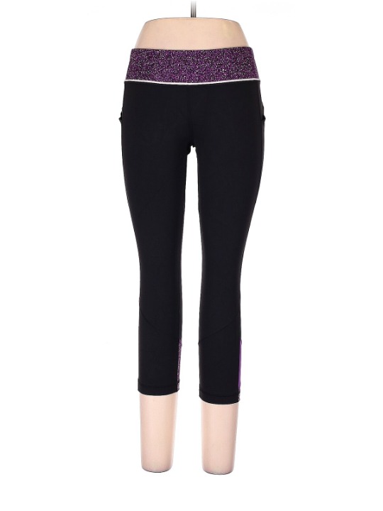 Lululemon Athletica Women Black Active Pants 10