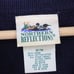 Vintage Northern Reflections Knit Vest Womens Navy Blue Embroidered Size M