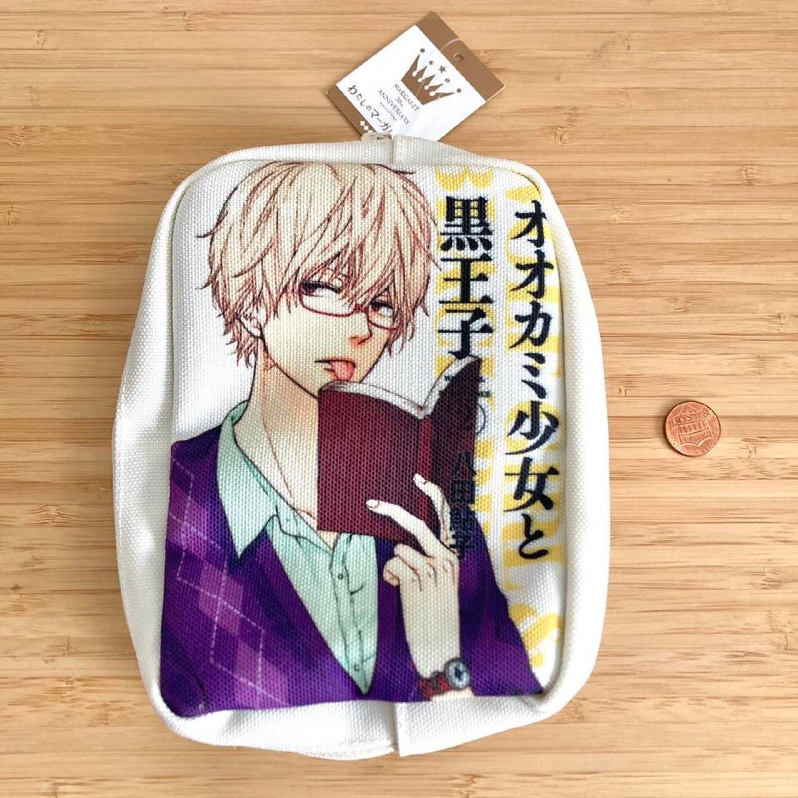 SUPER RARE Wolf girl & black prince cosmetic pouch