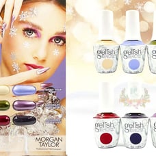 Harmony Gelish Gel Polish On My Wish List Winter/Holiday 2023 Full 6pcs