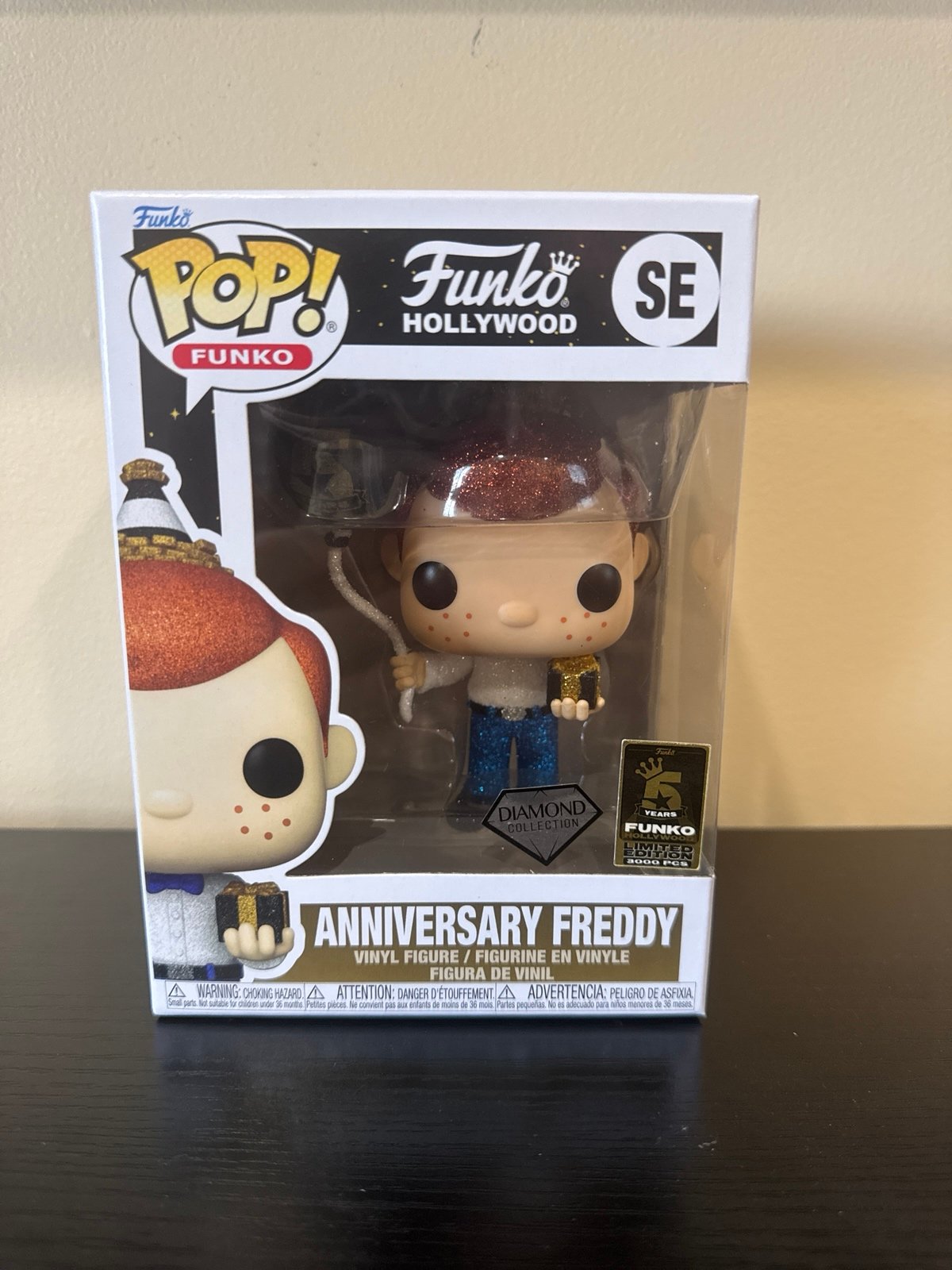 Freddy Funko Anniversary Freddy Diamond Collection! Limited Edition! 3,000 PCS