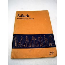 Vintage Butterick Dressmaking Book 1940 Illustrations Step x Step Paperback