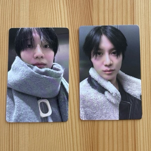 SHINee Taemin Guilty YiZhiYu fansign event photocard set