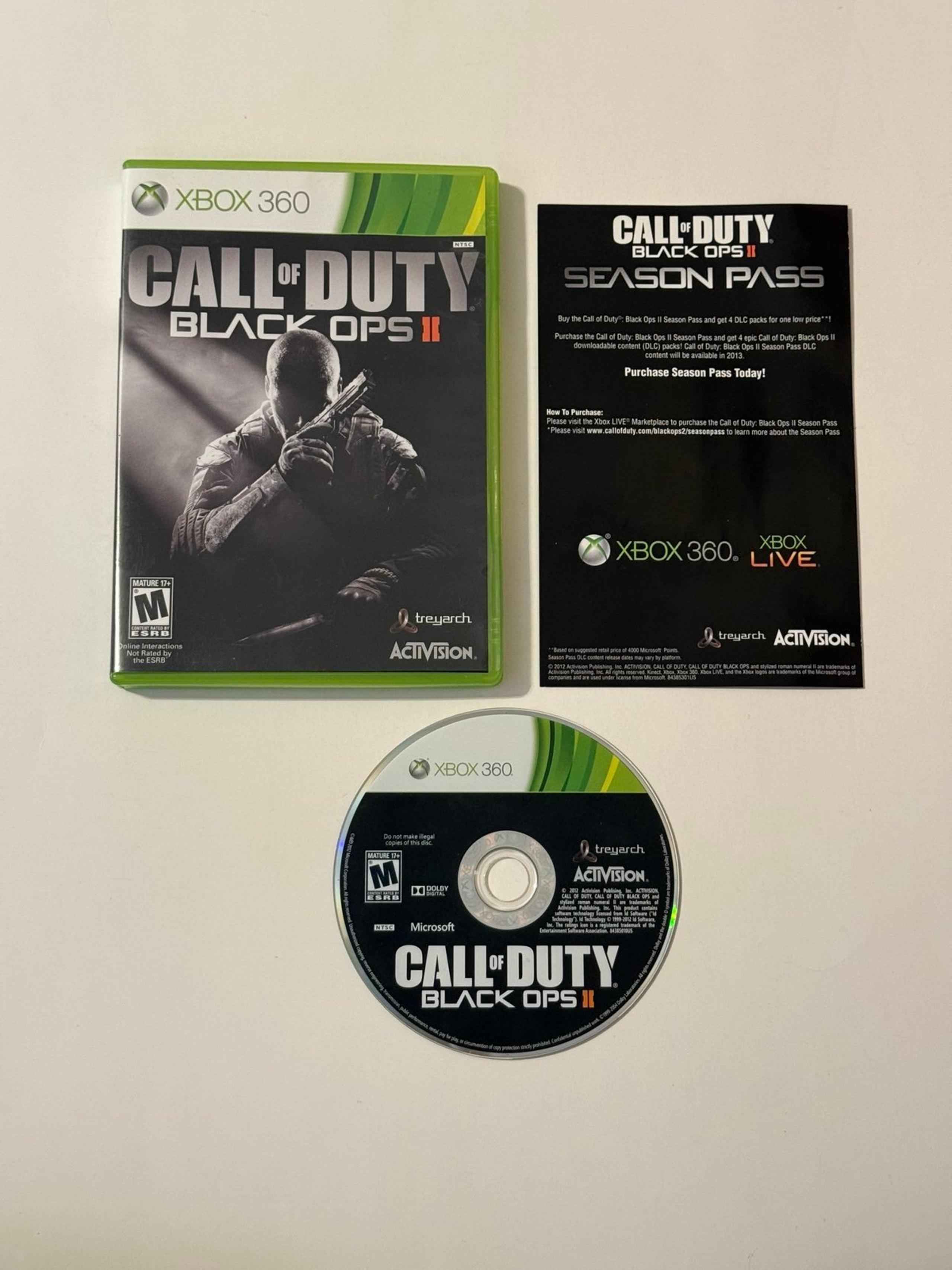 Call of Duty Black Ops 2 for Microsoft Xbox 360 (Very good!)