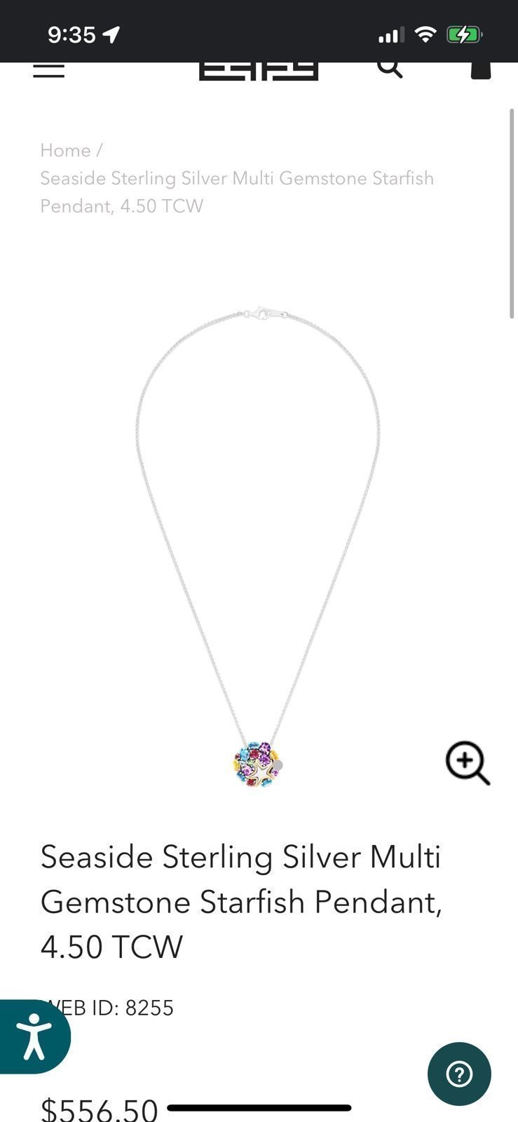 Effy Seaside Sterling Silver Multi Gemstone Necklace