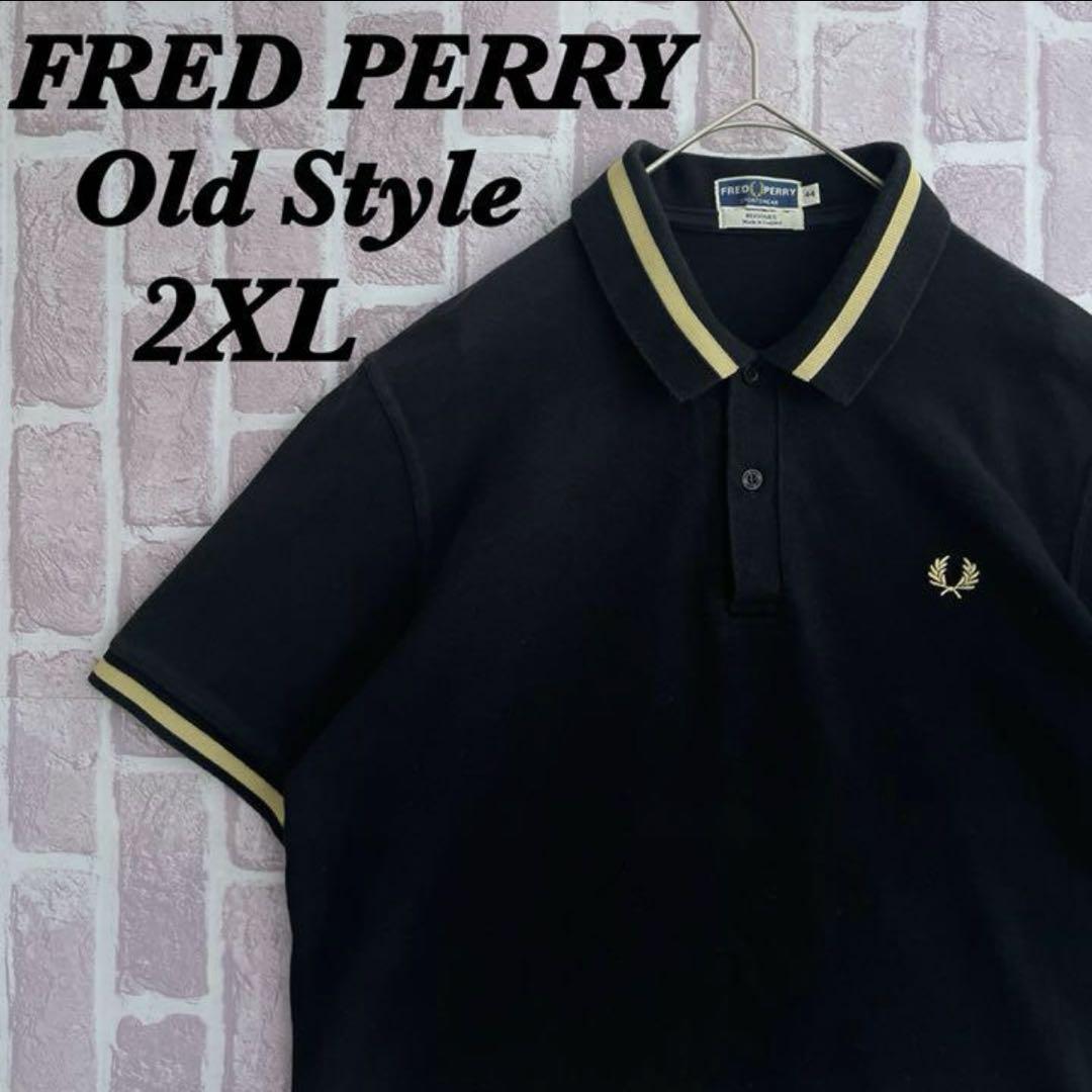 England-made Fred Perry champagne gold M2 polo shirt, size 2XL