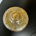 Vintage Fenton Gold Iridescent Tabacco Jar - New Autman Gold Grape Design