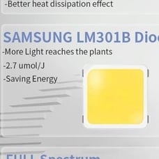 Samsung's full Spectrum Sunlike Led Grow Lights 2 Quantum Boards with IR and UV
