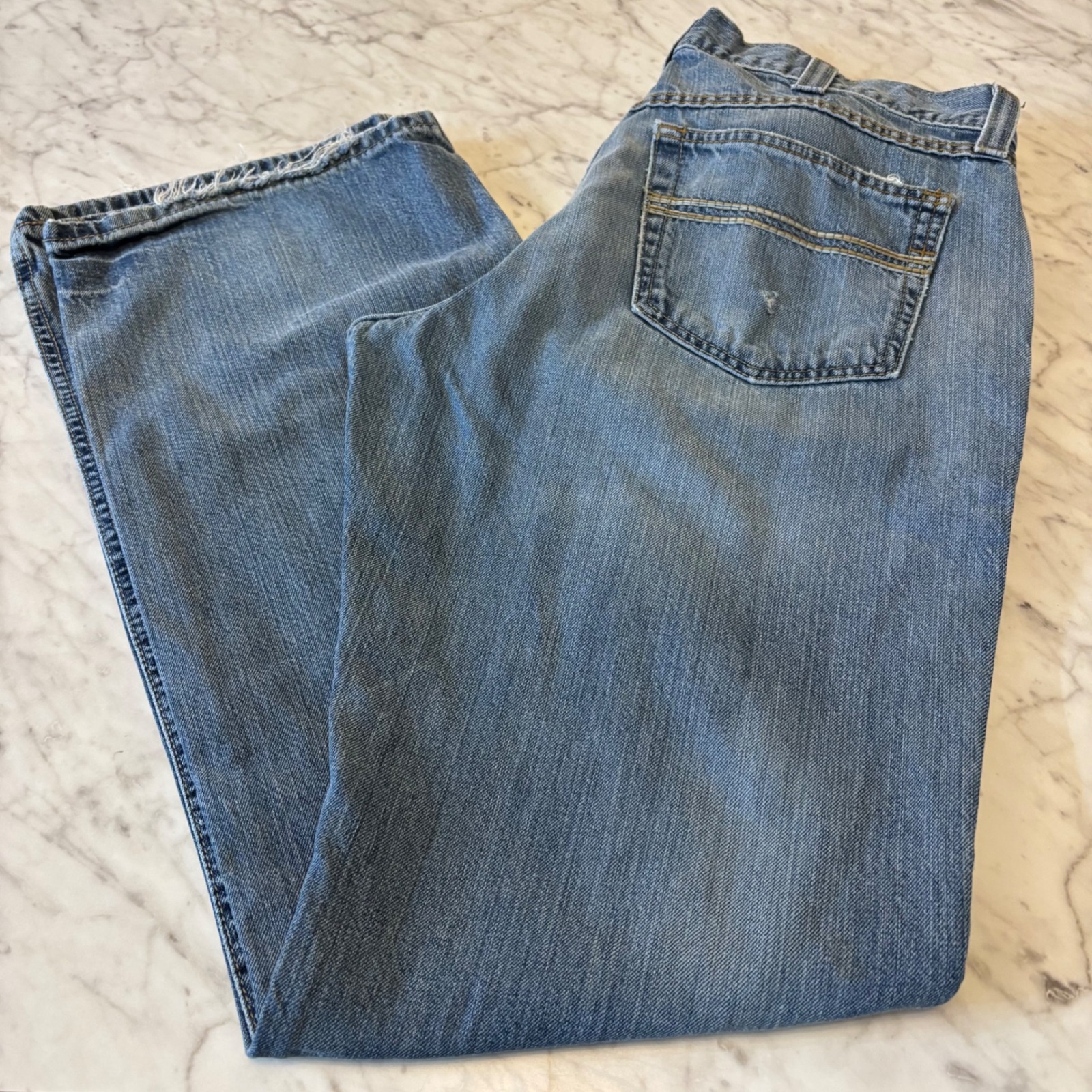 Cinch Carter Mens Relaxed Fit Straight Leg Western Blue Jeans 35x36 MB96134001