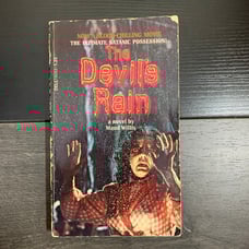 The Devil's Rain Maud Willis Dell Vintage Horror Paperback 1975 1st Printing VTG