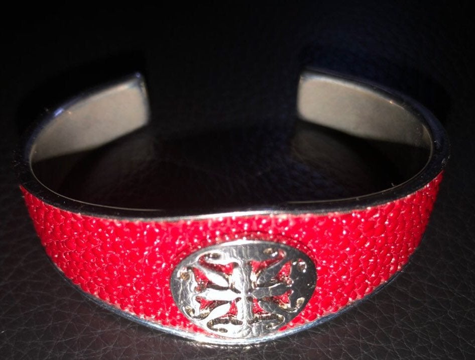 Rustic cuff bracelet