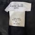 KATE HILL 100% Linen Pull Over Straight Leg Pants in Black Size PL