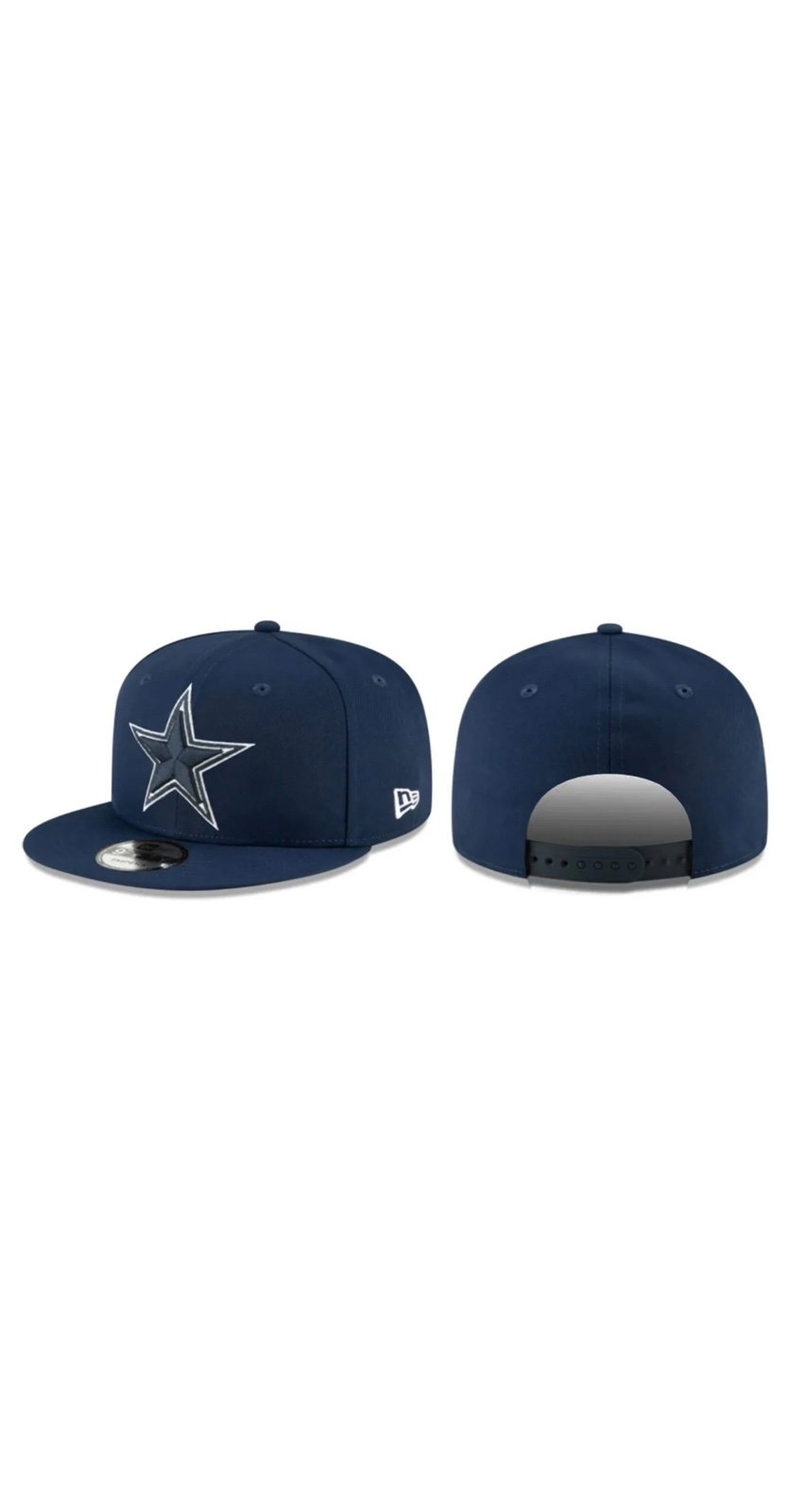 New Era - NFL - Dallas Cowboys 9FIFTY Snapback Cap - Dark Blue