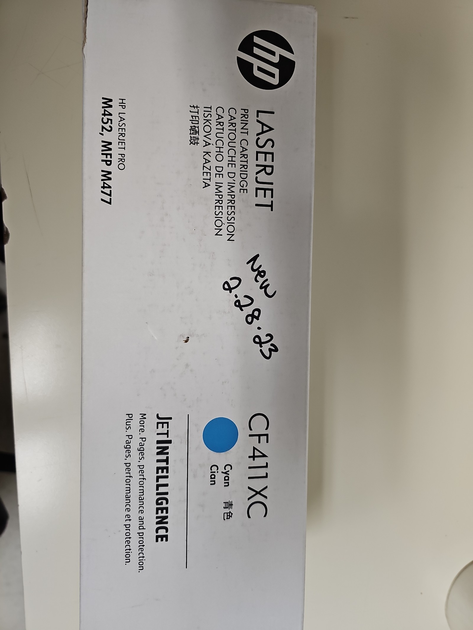 HP LaserJet print cartridge CF411XC
