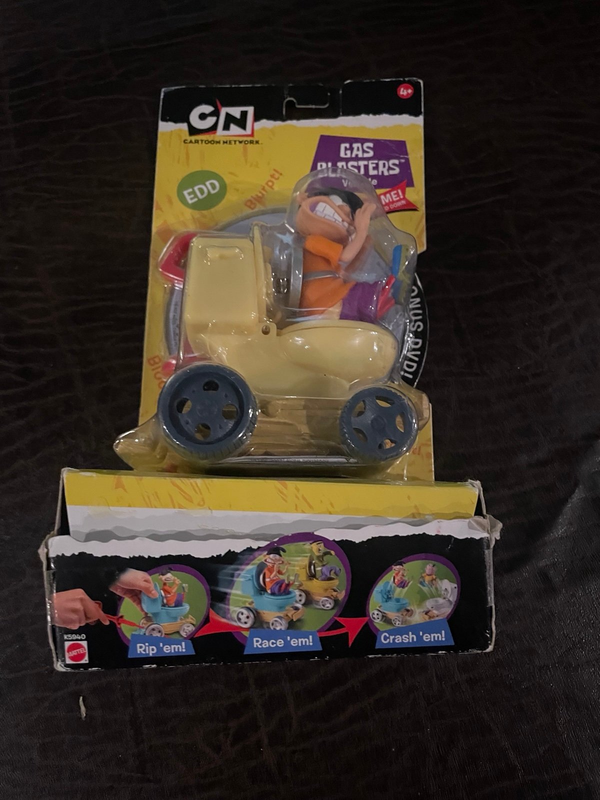 Ed edd eddy dvd figure combo gas blaster