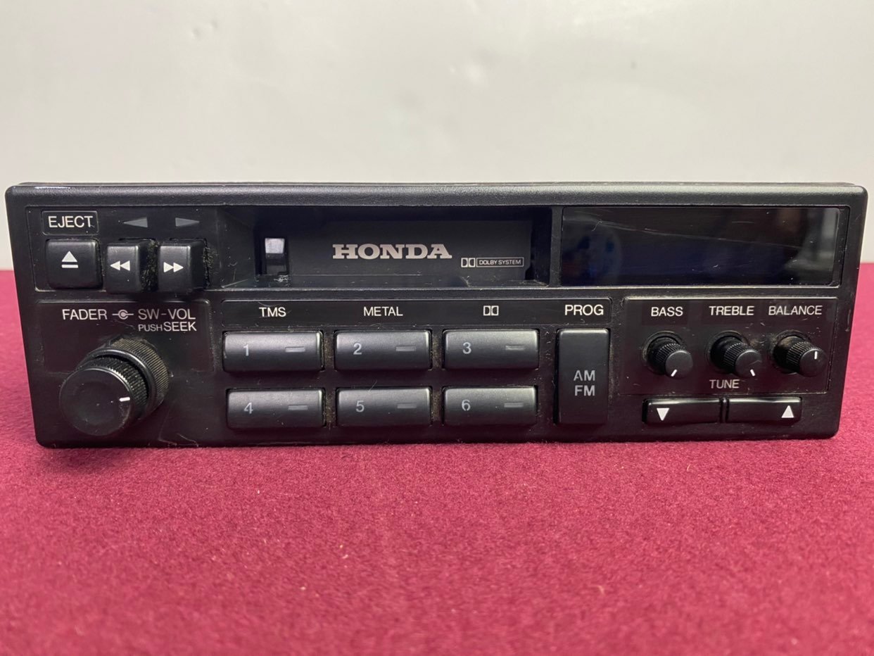 Honda Accord 85 86 87 88 89 Tape Player Am FM Car Stereo Radio 39100-SE0-A300-M1