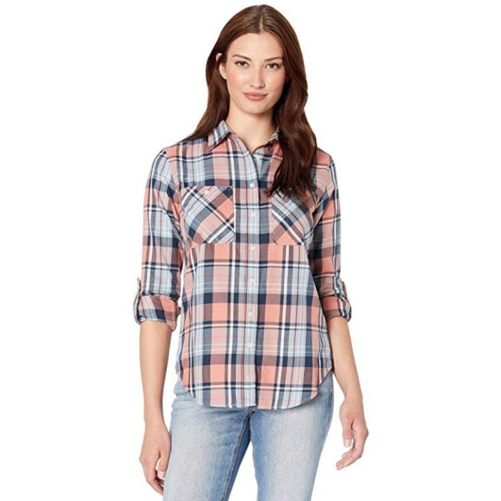 NEW Lauren Ralph Lauren Pink Plaid Shirt