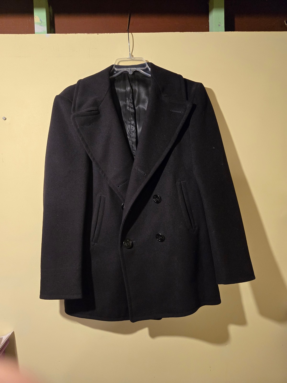 Official Men's U.S. Navy Peacoat.