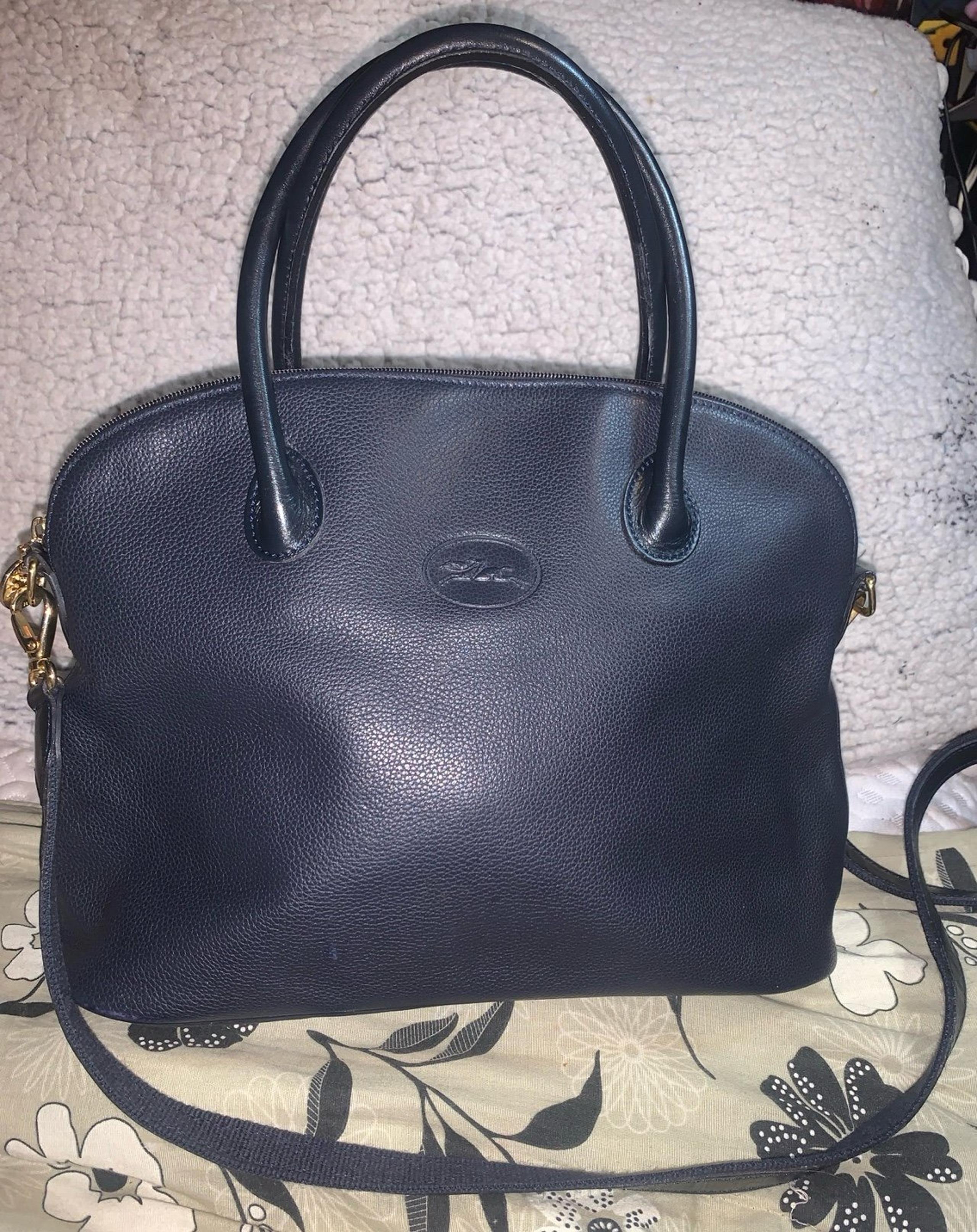 Longchamp Leather Crossbody. Bag