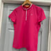 Louis Castel Women's Golf Shirt pink size 100 - size S/P