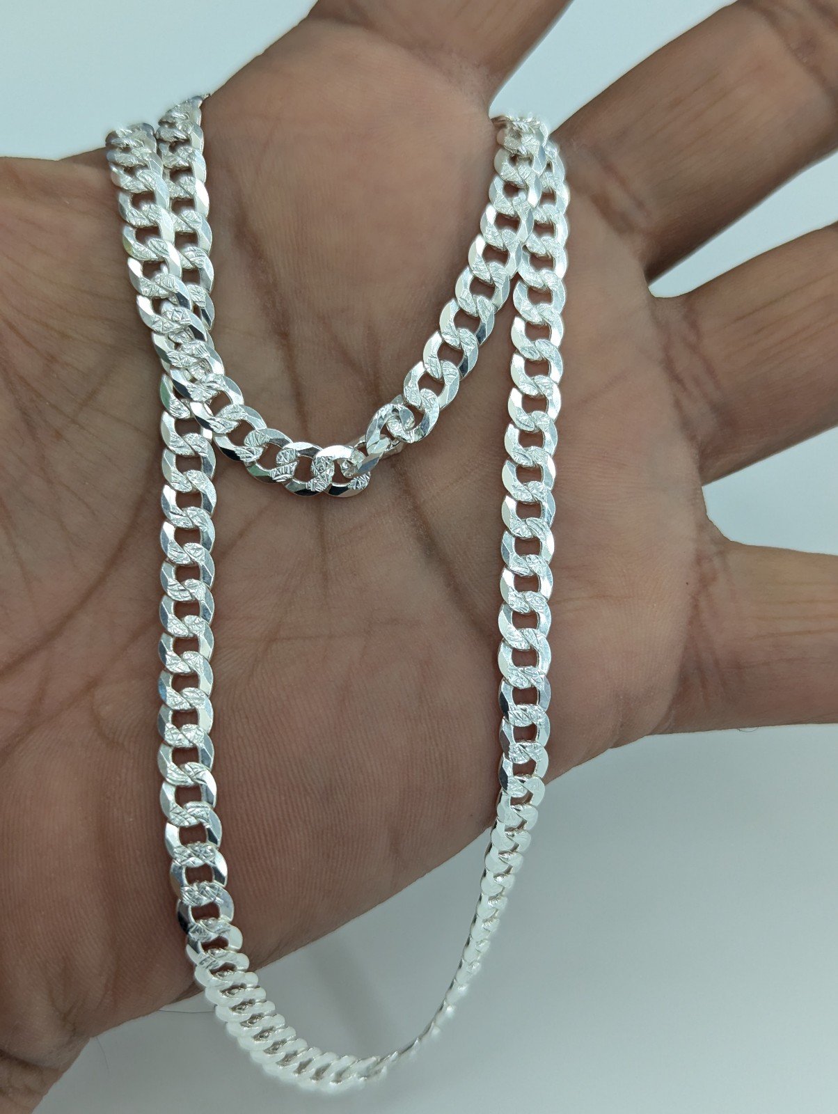 Jil Sander size S silver chain ring 2 Rings