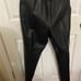 100% Leather Pants, Size 10 Made in India, soft leather, lining inside, and the